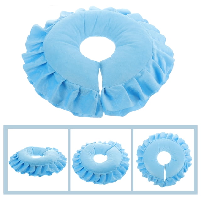 FOLOYORI Almohada Para Masaje Facial Azul Para Cómoda Y Duradera Con Material Estable