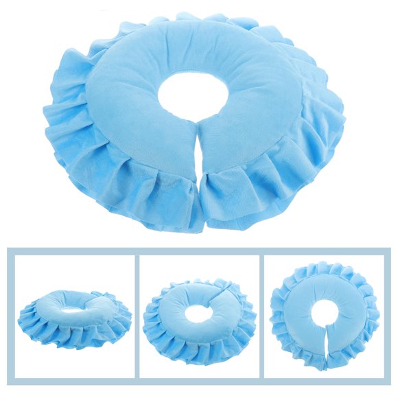 FOLOYORI Almohada Para Masaje Facial Azul Para Cómoda Y Duradera Con Material Estable