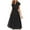 Black dresses, variant on Wycnly Dresses for Women 2025 Evening Party Prom Elegant Mesh Patchwork Empire Waist A Line Maxi Dresses Solid Short Sleeve V-Neck Long Formal Dresses for Women Blue XXXL