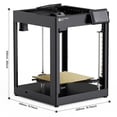thumbnail image 4 of Two Trees SK1 3D Printer 700mm/s High-Speed Printing Compatible with Klipper Firmware Wifi Remote Control Support Z-Tilt Auto-leveling and High Precision High Power Direct Gear Drive Extrude, 4 of 6