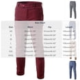 thumbnail image 2 of Gamivast Checkered Chino Pants for Men Slim Fit Stretch Plaid Trousers Casual Dress Pants for Men Business Office Work Bottoms Flat Front Classic Everyday Fashion Wear, 2 of 6