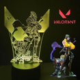 thumbnail image 1 of Hot Gaming Valorant Nightlight Killjoy Raze Viper Reyna Figure Colorful Table Lamp For Gamer Game Room Decoration ping_The Ultimate Gift, 1 of 5