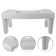 thumbnail image 3 of Shisuyan Toilet Stool Pool Stool Toilet Stepping Stool Bathroom Stool Poop Stool Bathroom Toilet Stool, 3 of 8