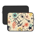 thumbnail image 3 of Bingfone Rockets Laptop Sleeve Case 13 Inch, 360° Protective Computer Carrying Bag, 3 of 9