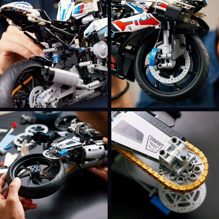LEGO Technic BMW M 1000 RR 42130 Motorcycle Model Kit for Adults, Build and  Display Motorcycle Set with Authentic Features, Motorcycle Gift Idea 