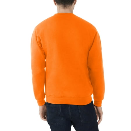Fruit of the Loom Mens EverSoft Fleece Crew Sweatshirt, Up to Size 4XL