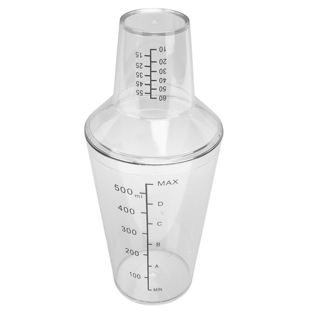 Cocktail Shaker Set, Prevent Spill Clear Scale Glossy Surfaces