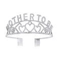 thumbnail image 3 of Corona Diadema Madre a Corona Día de la Madre Elegante Regalo del Día de la Madre Diadema Corona de diamantes de imitación para deshierbe Cumpleaños Argén, 3 of 8