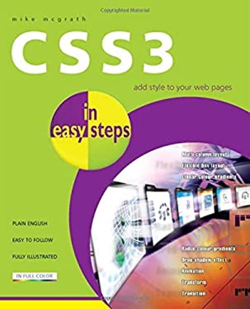 Pre-Owned CSS3 in Easy Steps (Paperback) 1840785411 9781840785418 ...