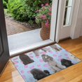 thumbnail image 2 of Poodles Door Rugs,Washable Non Slip Door Mats Indoor,Decorative Door Mats,Entry Mat Indoor for Entrance,Bedroom,Kitchen,Bathroom,17"x30", 2 of 6