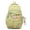Green Backpack, variant on Foral School Backpack, Multi-layer Backpack with Star Pendant&Mini Pendant Bag, Lightweight Loptop Backpack for Middle School College, Black