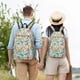 thumbnail image 4 of Easygdp Sea Animal Mochila de Lona Resistente para Laptop, Compatible con Laptops de 15 a 17 pulgadas, Ideal para Escuela, Trabajo y Viajes-Medium, 4 of 5