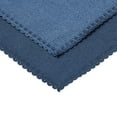 thumbnail image 3 of REGALWOVEN Satin Napkins Set of 6 Cloth Napkins for Dinner Table Blue 20"x20", 3 of 6
