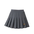 thumbnail image 4 of Fozruso Pleated High Wiaist School Uniform Skirts for Girls A-Line Classic Pleated Skirt for Toddlers and Kids(Gray), 4 of 7