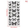 thumbnail image 1 of hoja impermeable tatuaje temporal pegatina 3D mariposa falso tatuaje pierna brazo arte Gao Jinjia LED, 1 of 2