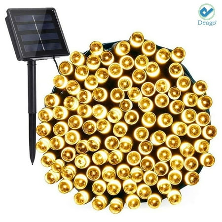 Deago Solar String Lights 39ft 100 LED 8 Modes Outdoor Waterproof Fairy Lights for Christmas Garden Wedding Party Decor price history on PriceWatchPro