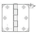 thumbnail image 3 of GlideRite 3-1/2 in. Steel Door Hinge with 1/4 in. Corner Radius, Matte Black finish, Pack of 12, 3 of 4