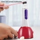 thumbnail image 5 of Dispensador de pasta dental con tubo enrollable ZJT250121459 | Exprimidor fácil de pasta dental y crema dental | Soporte de plástico rojo resistente para baño y cocina | Extrusor multiusos de, 5 of 5
