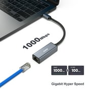 BENFEI USB-C to Ethernet Adapter, USB Type-C (Thunderbolt 3/4) to RJ45 Gigabit Ethernet LAN Network Adapter