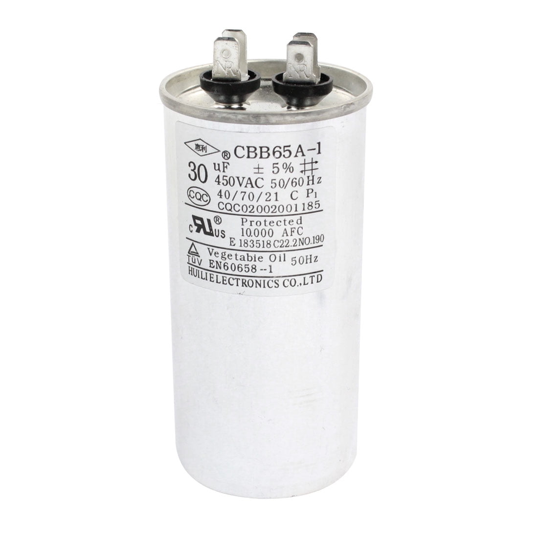 Air Conditioner Motor Run 4 Terminals Capacitor 30uF AC