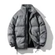 thumbnail image 5 of Parkas retro con capucha para hombre, chaqueta de burbuja de varios colores, abrigo liso cálido de gran tamaño, ropa de calle, chaqueta acolchada de gamuza sintética, novedad de invierno, 5 of 5