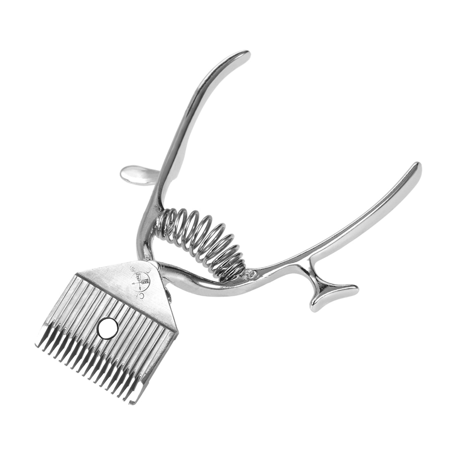 Manual Barber Hair Clippers Professional Metal Portable Hand Trimmer Super Silent Hair Cutting Clipper Tool for Adults, Babies and Pets (5.7 x 4.1 x 1.6 inches / 14.5 x 10.5 x 4.0 cm)