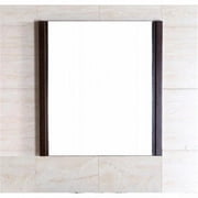 Bellaterra Home  Wood Frame Mirror, Wenge - 29.5 in.