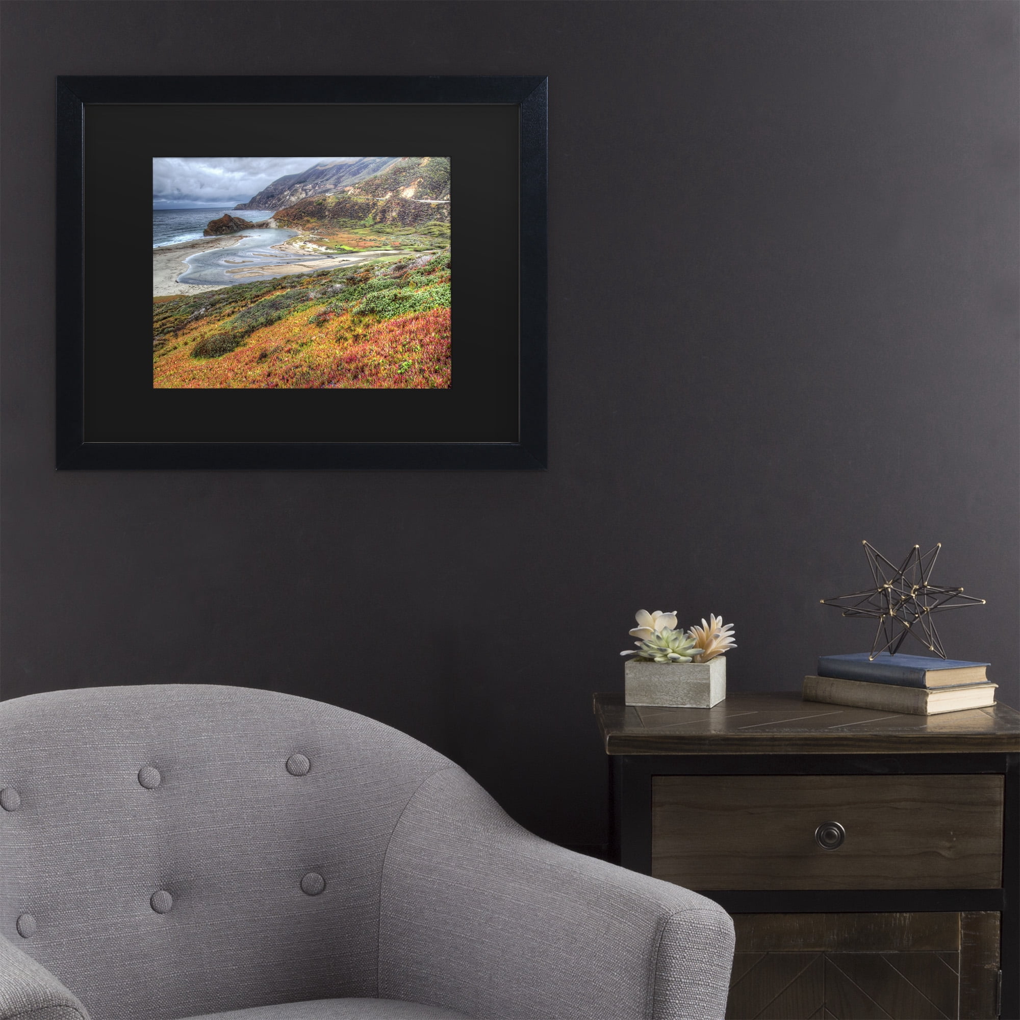 Trademark Fine Art 'Big Sur California' Canvas Art by Pierre Leclerc