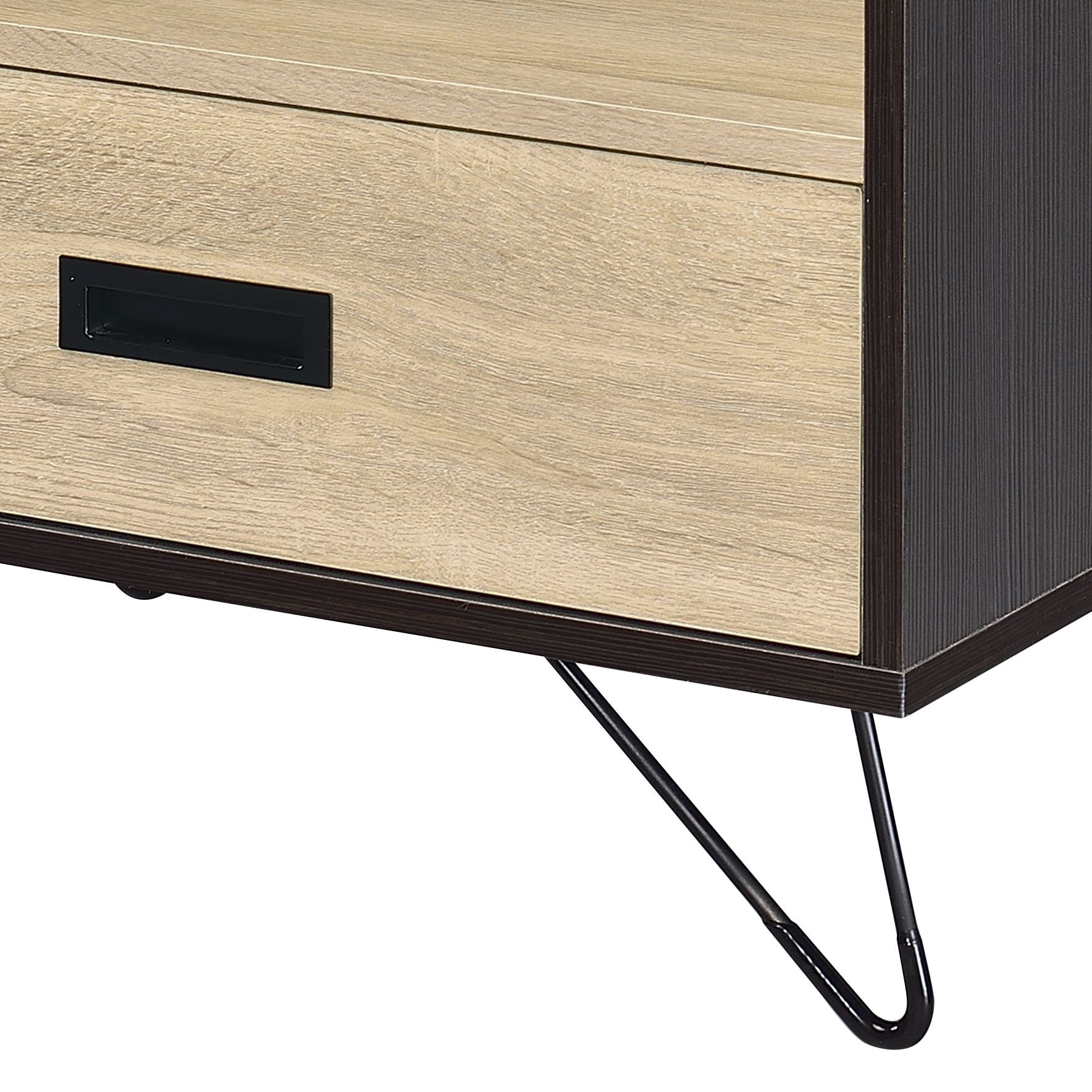 Accent Table with Display & Utility Function