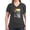 Charcoal, variant on CafePress - GI Joe Storm Shadow Comic S Women's V Neck T Shirt - Women's V-Neck Dark T-Shirt