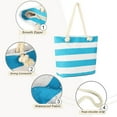 thumbnail image 5 of MUSOIE Beach Bags for Women Large Waterproof Sandproof Tote Bag Zipper Swim Pool Beach Bag, 5 of 7