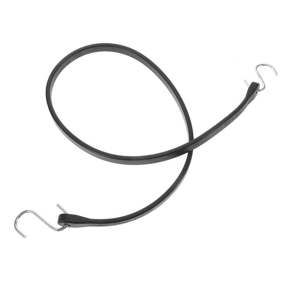 Heavy Duty Rubber Bungee Cord with Hooks for Securing Items in Trucks Trailers RVs Black 70
