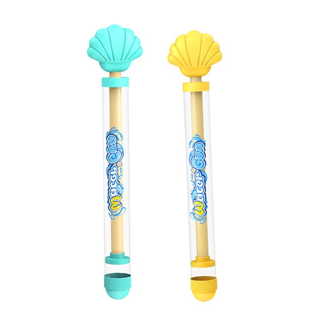 Pistola Juguete Al Aire Libre Interactiva para La Piscina Baño () Amarillo Azul