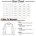 thumbnail image 3 of Aloohaidyvio Hoodies,Fashion Womens Sweatshirt Long Sleeve Round Neck Solid Ladies Loose Tops Blouse, 3 of 6