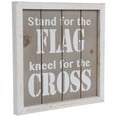 thumbnail image 3 of Stand For The Flag Wood Wall Decoration Home Decor 4th of July, 3 of 4