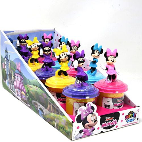 Mickey Mouse Clubhouse Set Minnie Play Dough Molding Clay Molder Cutting Stamper 
