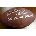 thumbnail image 2 of Richard Sherman Autographed Official NFL Leather Football Seattle Seahawks "SB XLVIII Champs!" RS Holo 72435, 2 of 3