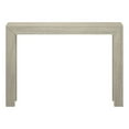 thumbnail image 4 of Plank+Beam 46" Modern Solid Wood Console Table, Narrow Entryway Table, Behind The Couch, Seashell, 4 of 8