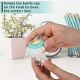 thumbnail image 4 of 5 PCS Manually Contact Lens Washer CleanerManual Rotation Cleaning Container - Durable & Safe - Ideal for Everyday Use - Black, Blue, Pink, Orange, Green, 4 of 7