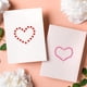 thumbnail image 4 of Pegatinas en forma de corazón Uxcell, corazones de acrílico autoadhesivos, pegatinas de joyas para manualidades y bricolaje en rosa claro, 4 of 6