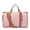 Pink, variant on Women's Garment Bag Large Capacity Duffel Bag Suit Travel Bag Weekender Bag with Shoe Pouch