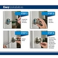 thumbnail image 4 of Schlage Custom FC21 BWE 618 KIN Bowery Knob with Kinsler Trim Hall-Closet and Bed-Bath Lock, Polished Nickel, 4 of 6