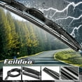 thumbnail image 6 of Feildoo 21 in & 20 in Windshield Wiper Blades Fit For Lexus SC400 1994 21"&20" Premium Hybrid Wiper Replacement For J U HOOK Wiper Arm, Car Front Window (Pack of 2), FL2183EB, 6 of 7