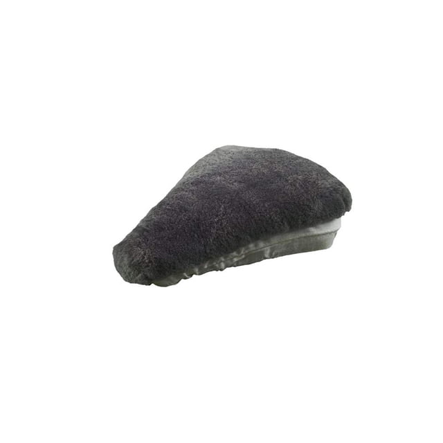 Sheepskin Bicycle, Bike Seat Cover - Universal Fit (Charcoal)