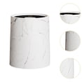 thumbnail image 4 of Baoblaze Open Top Trash Can Dustbin Portable Garbage Can for Home Restroom Study Room White 12L, 4 of 8