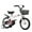 White, variant on 16 Inch Kids Bike for Boys Girls Ages 3-8, Toddler Bicycle with Removable Training Wheels, Dual Brakes, Adjustable Seat & Handlebar, Safe Beginner Kids Bicycle