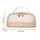 thumbnail image 4 of Artículos Bolsas Almacenamiento Viajes Portátiles Organizando Malla Maquillaje Cierro Impreso para Mujeres Accesorios Cosméticos, 4 of 9