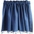 thumbnail image 5 of Kitchen Small Window Curtains, Small Half Tier Curtains Rod Pocket Half Short Curtains Blackout Cafe Drapes for Home Decor, 5 of 7