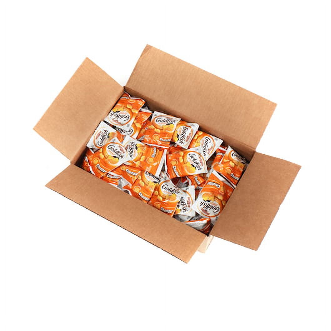 Pepperidge Farms Goldfish Cheddar Crackers, 0.5 oz - Case of 100