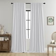 thumbnail image 6 of kkbbma under $5 Blackout Curtains for Bedroom and Living Room, 2 Panels Set Thermal Insulated Room Darkening Curtains, 39 x 51 Inch Solid Full Light Blocking Drapes, 6 of 8